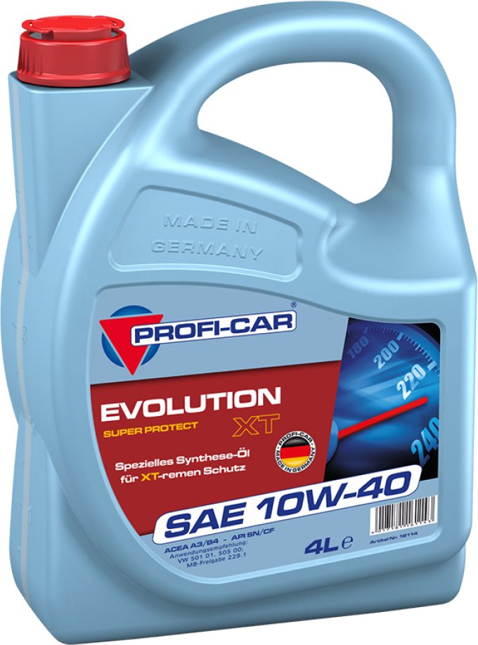 

Моторное масло Profi-Car Evolution XT 10W-40 4л