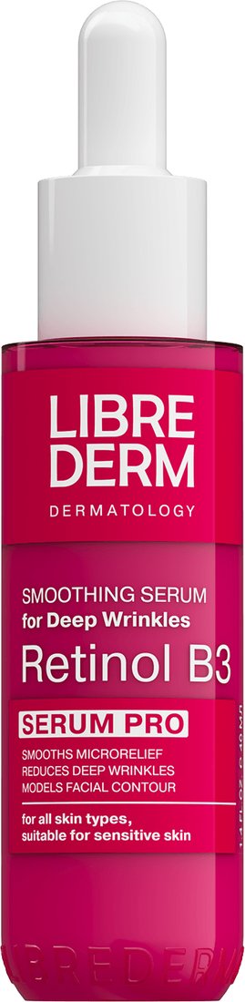 

Librederm Сыворотка для лица Serum Pro Retinol B3 Интенсивная против морщин (40 мл)