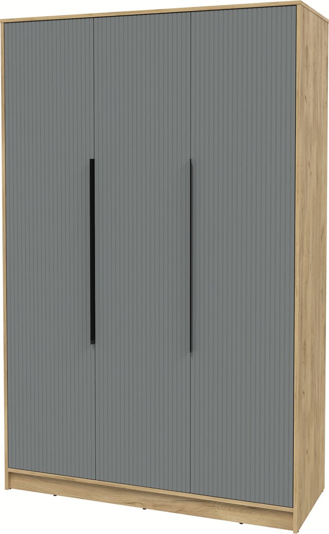 

Шкаф распашной Интерлиния Концепт Лайн КТ-Ш3 (дуб золотой/серый)