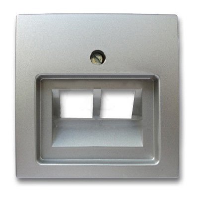 

Накладка для розетки ABB Basic 55 1753-0-0095-1 (алюминий)