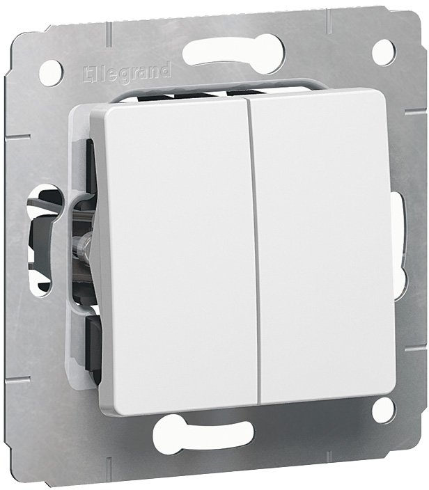 

Выключатель Legrand Cariva 773658 (белый)