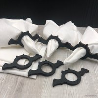 Сервировочная салфетка ОМурМебель Летучая мышь С кольцами (6 шт)