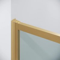Душевой уголок Grossman Cosmo 100x90x195 120.K33.02.1090.32.00 (золото сатин/стекло прозрачное) в Борисове