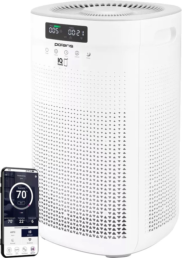 

Очиститель воздуха Polaris PPA 4050 WI-FI IQ Home (белый)