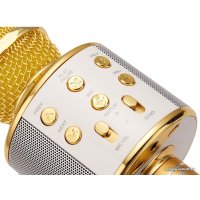 Bluetooth-микрофон Wise WS-858 (золотистый)