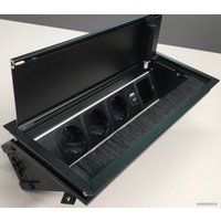 Блок розеток ASA VersaFlap Pro 06111F00027 (черный)