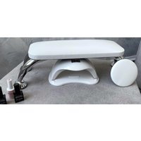 Подставка для маникюра ОМурМебель Хром №4 011 (белый)