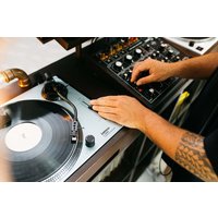 Виниловый проигрыватель Lenco L-3809 (металлик)