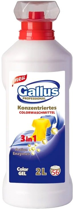 

Гель для стирки Gallus Professional для цветных тканей 3 в 1 2 л