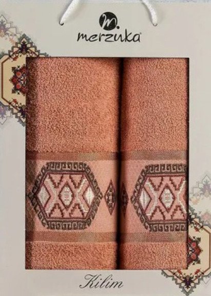 

Набор полотенец Merzuka Kilim 50x90/70x140 11715 (оранжевый)