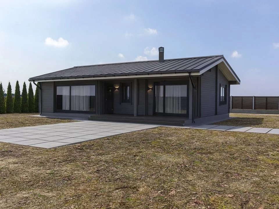 Дом Woods из бруса Исландский