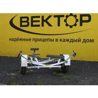 Одноосный прицеп Вектор ЛАВ 81015ВС ложементы (L-5020)