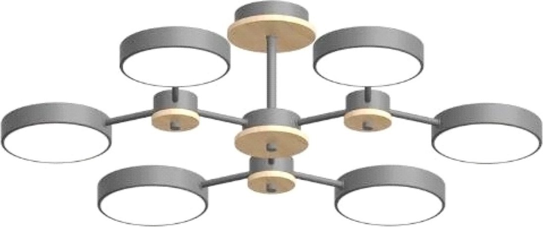 

Люстра средней высоты LED4U L3216-730 GR