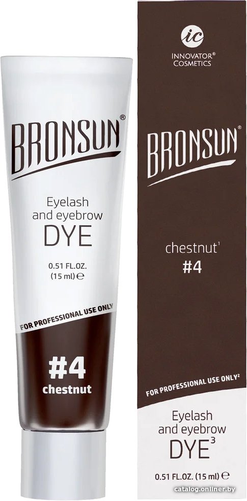 Краска Bronsun №4 каштан (15 мл)
