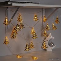 Новогодняя гирлянда Luazon Нить 20 LED 4м (теплый белый) 2388640