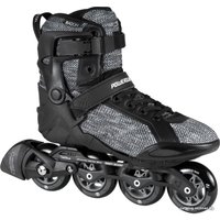 Роликовые коньки Powerslide Phuzion Radon 80 Black White 901975 (р. 45)