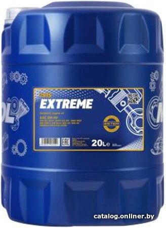 Моторное масло Mannol EXTREME 5W-40 20л