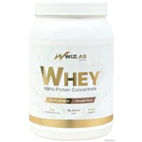 Протеин сывороточный (концентрат) WizLab Nutrition 100% Whey Protein Concentrate (шоколад, 907г)