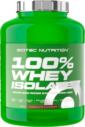 Scitec Nutrition 100% Whey Isolate (шоколад, 2000 г)