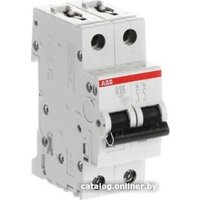 Выключатель автоматический ABB S202-B20 2P B 20A 6kA 2M 2CDS252001R0205