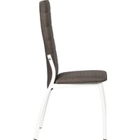 Стул ВВР Прага (бурый/белый, рогожка)