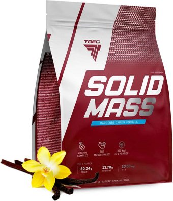 Гейнер Trec Nutrition ГЕЙНЕР TREC NUTRITION SOLID MASS (3000ГР) ВАНИЛЬ (Польша)
