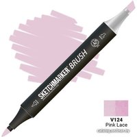 Маркер художественный Sketchmarker Brush Двусторонний V124 SMB-V124 (розовые кружева)