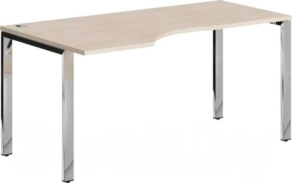 

Стол Skyland Xten-Gloss XGCET 169(L).1 (бук тиара/нержавеющая сталь)