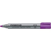 Маркер Staedtler Lumocolor flipchart marker 356-6 (1 шт, фиолетовый)