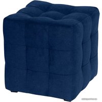 Пуфик DreamBag Лотос 13212 (велюр, синий)