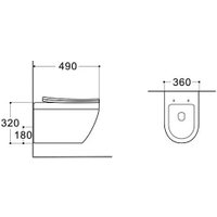Унитаз подвесной Aquatek Лея AQ1199T-00