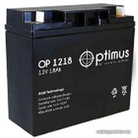 Аккумулятор для ИБП Optimus OP 1218 (12В/18 А·ч)