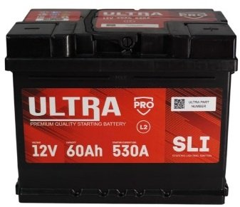 

Автомобильный аккумулятор Ultra PRO Asia R+ 530A (60 А·ч)