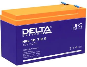 

Аккумулятор для ИБП Delta HRL 12-7.2 X (12В/7.2 А·ч)