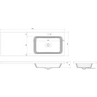 Умывальник Madera Kamilla 130 R в Мозыре