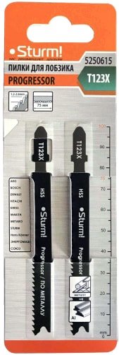 

Набор пильных полотен Sturm 5250615 (2 предмета)