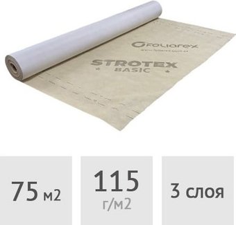 Мембрана Foliarex Гидроизоляционная Strotex Basic (75 м2)