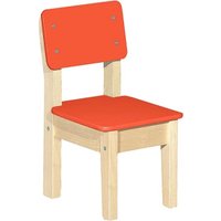 Детский стул Элегия №1 КМ.014.13-08-00 (красный лак)