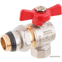 Запорная арматура AV Engineering Шаровой кран угловой бабочка НР-ВН 1" AVE095001E