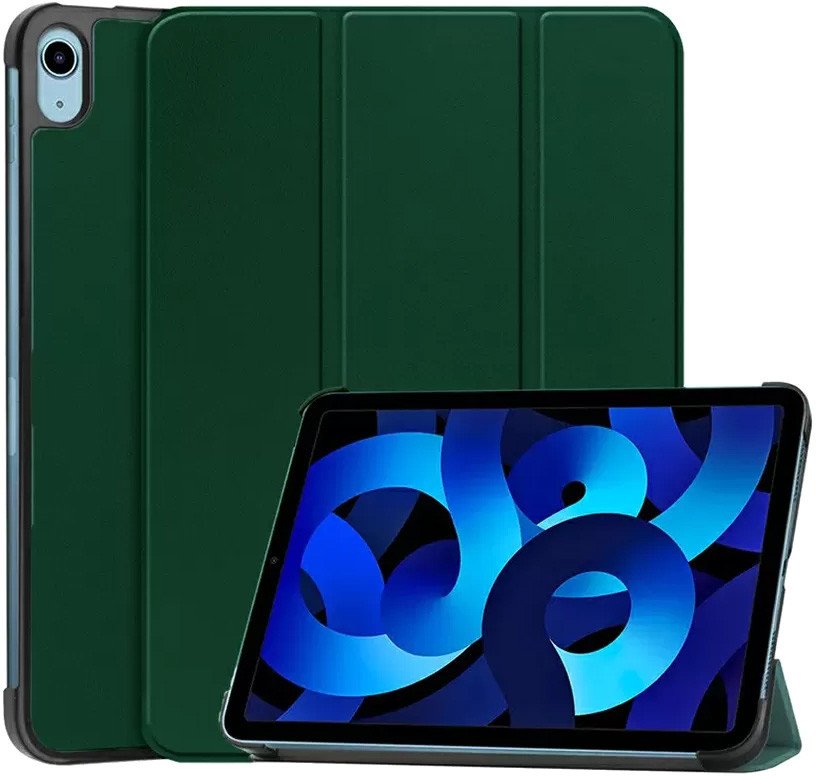 

Чехол для планшета KST Smart для Apple iPad 10.9 (2022) (темно-зеленый)