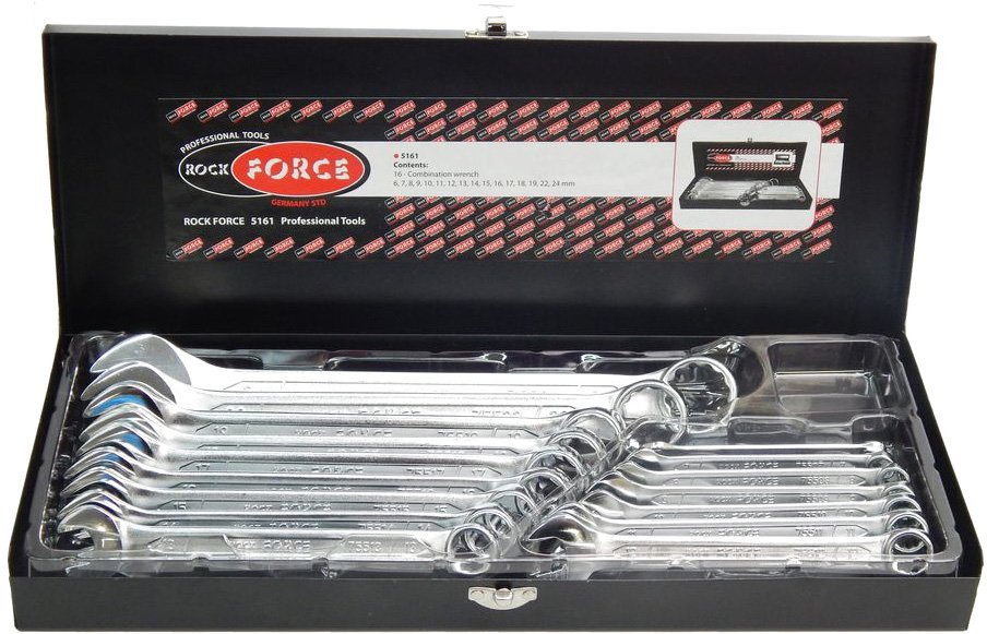 

Набор ключей RockForce 5161 16 предметов