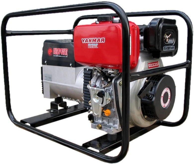 

Дизельный генератор EuroPower EP 180 DX DC