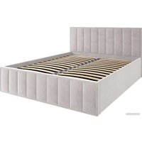 Кровать ДСВ Лана 1.4 с ПМ 140x200 (бежевый софт) в Солигорске