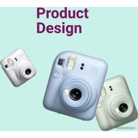 Фотоаппарат Fujifilm Instax Mini 12 (фиолетовый) + розовый чехол Sundays с ремнем