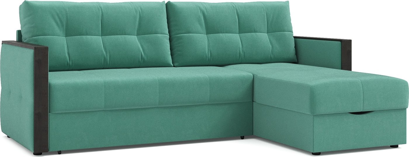 

Угловой диван Mio Tesoro Валенсия (Velutto 71, сван)