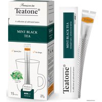 Черный чай Teatone Mint Black Tea - Черный чай Мята 15 стиков