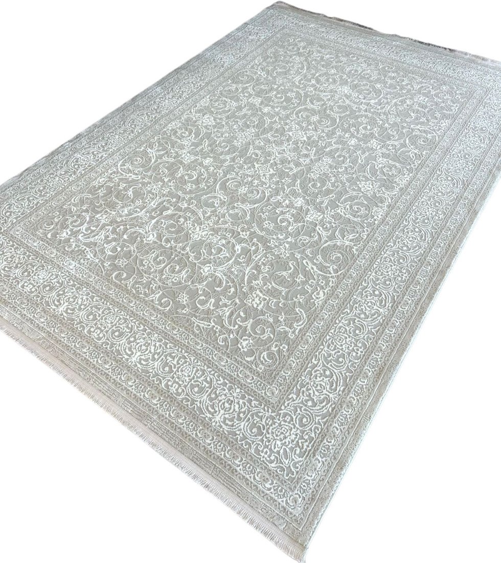 

Ковер для жилой комнаты Radjab Carpet Милано RT 719 Прямоугольник 11720RK (2x4, Cream/Beige)