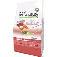 Сухой корм для собак Unica Natura Unico Maxi с олениной, рисом и морковью 12 кг