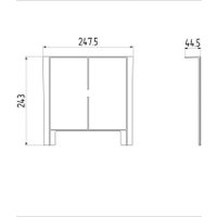 Перегородка-сифон к дождеприемнику Ecoteck ДИ03505000 в Лиде