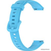 Ремешок Rumi силиконовый для Huawei Band 7 (голубой)